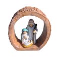 thumbnail image 1 of Adorno colgante de Natividad ovalado para el hogar, oficina, árbol de Navidad pintado a mano, escena del Nacimiento de Jesús, Sagrada Familia, decoración religiosa navideña, colgante, 1 of 8