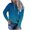Blue, variant on VANLOFE Long Sleeve Fashion Gradient Color Women's Sweater for Winter All-match Winter Hoodie for Women Daily Hoodie Young Sweater S Black