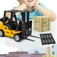thumbnail image 4 of Cheers.US Forklift Inertia Toy Friction Powered Wheels & Manual Lifting Control - Heavy Duty Plastic Lifting Vehicle Toy for Kids & Children by Toy To Enjoy, 4 of 7