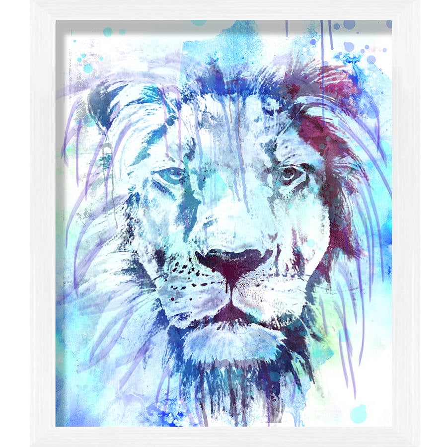 Watercolor Animals I 22.75" x 26.75" Wall Art - Walmart.com