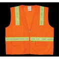 thumbnail image 1 of Multi-Pocket Surveyor Vest - Orange, 4 Extra Large, 1 of 1