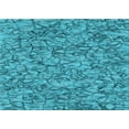thumbnail image 1 of Ahgly Company Indoor Rectangle Patterned Dark Cyan Green Area Rugs, 2' x 5', 1 of 1
