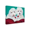 thumbnail image 2 of Trademark Fine Art 'Tootsie Pup And Sqeakers' Canvas Art by Pat Saunders-White, 2 of 3