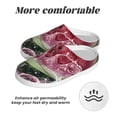 thumbnail image 6 of Picia Watermelon Splash Realism Art for Women's Lamb-hug Comfy Fleece House Slippers Memory Foam, Slip-on House Shoes Indoor Outdoor-44/45, 6 of 7