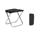 thumbnail image 1 of Silla de camping taburete de pesca plegable ligero de picnic asiento de picnic senderismo caza camping muebles equipo equipo accesorios de campista negro sidaley OD011606-01B, 1 of 7