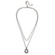 thumbnail image 1 of Collar con colgante de gota de plata con barra simple en capas, accesorios de mujer con cuello en V bohemio WD.WDQZL electrónico, 1 of 9