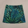 thumbnail image 4 of Palm Leaf Skirt Tropical Plant Modern Mini Skirts Summer High-waisted Graphic Casual Skir, 4 of 7
