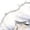 White, variant on 3.54 inch White Platform Sneakers for Women - Chunky Non Slip Sole Slip On Casual Shoes