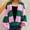 Pink, variant on Uaswgudfs Women's Autumn/Winter Draped Sweater: Textured Knit, Horizontal Stripe & Ribbed Trim
