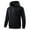 Black_2, variant on Men's Heated Jacket with Detachable Hood, Waterproof Winter Outdoor Coat Electric Insulated jackets
