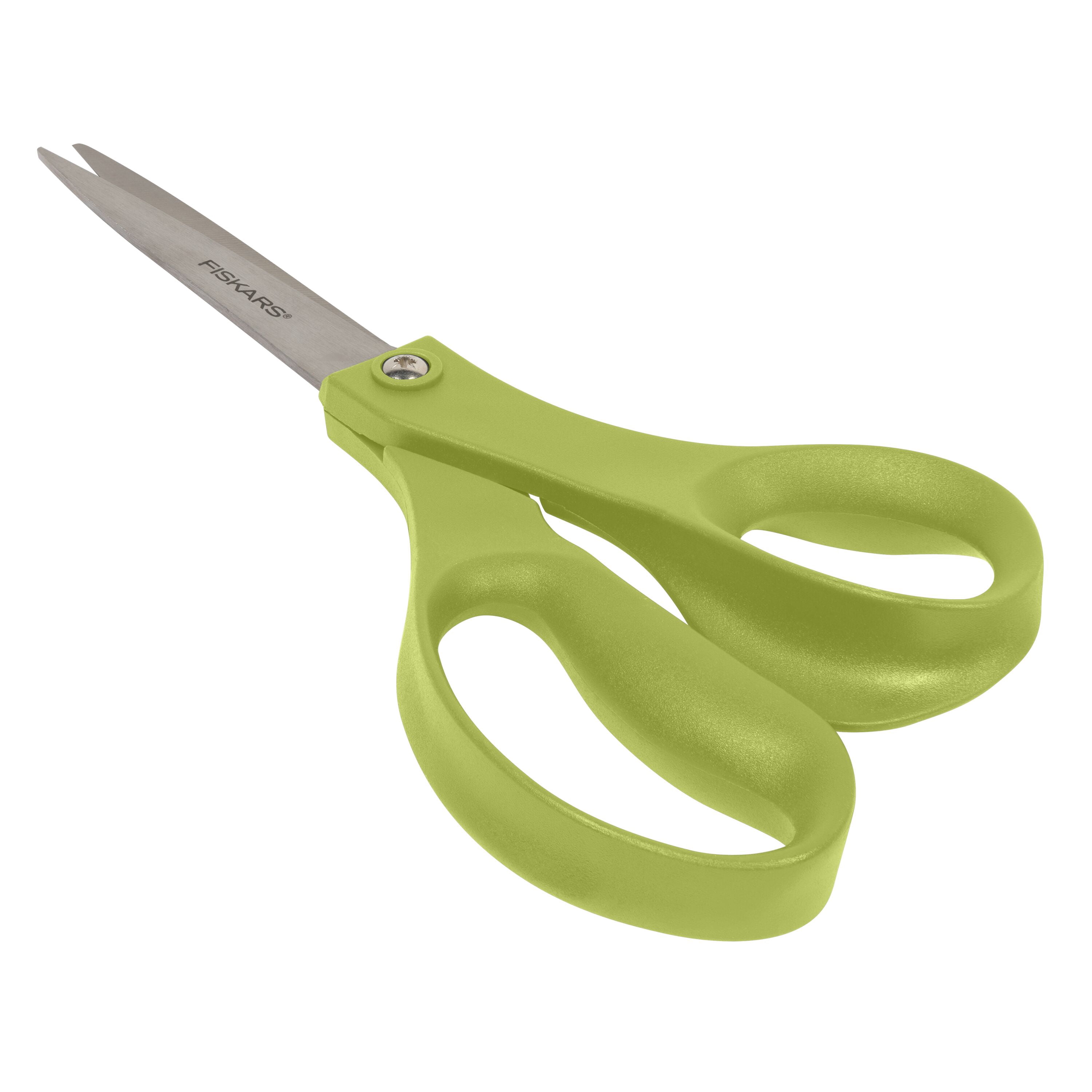 Fiskars 8" Everyday General Purpose Cutting Scissors, Green