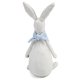 thumbnail image 5 of Bonito conejito de peluche de Pascua para muñeca con bufanda, muñecos de tela con patrón Floral, juguete para regalo, adorno para fiesta de vacaciones de primavera, cama esquí esquí Gafas de esquí, 5 of 5