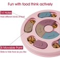 thumbnail image 4 of JP Dog Puzzle Toy - pink Treat Dispensing Puzzle Feeder for IQ Training & Mental Stimulation, Interactive Dog Snack Puzzle for Brain Exercise & Enrichment, 4 of 6