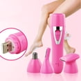 thumbnail image 3 of Shisuyan Tondeuse pour Poils du Nez Tondeuse Multifonction Rasoir à Chargement USB Tondeuse Électrique pour Poils du Nez (Rose), 3 of 9