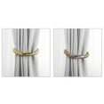 thumbnail image 6 of SPRING PARK Punch-Free Curtain Tie Backs Magnetic Rope Buckle Holder Tieback Clips Home Window, 6 of 7