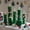 Green, variant on 4-Pack Pillar Candles - Soy Wax Ribbed Candles for Decor, Housewarming , Shelf & Table Decor - Aesthetic Modern Candles Set ( White)