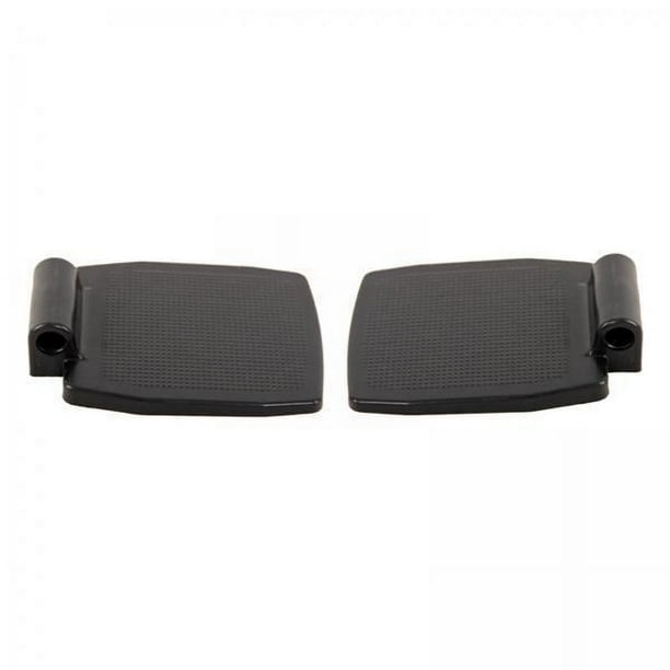 Reposapiés para silla de ruedas,Reposapiés para silla de ruedas Reposapiés de aluminio Estándar,Sillas de ruedas 1 par 1,9 cm 2 cm 2,2 cm Presillas para el talón,Resistente espacio entre