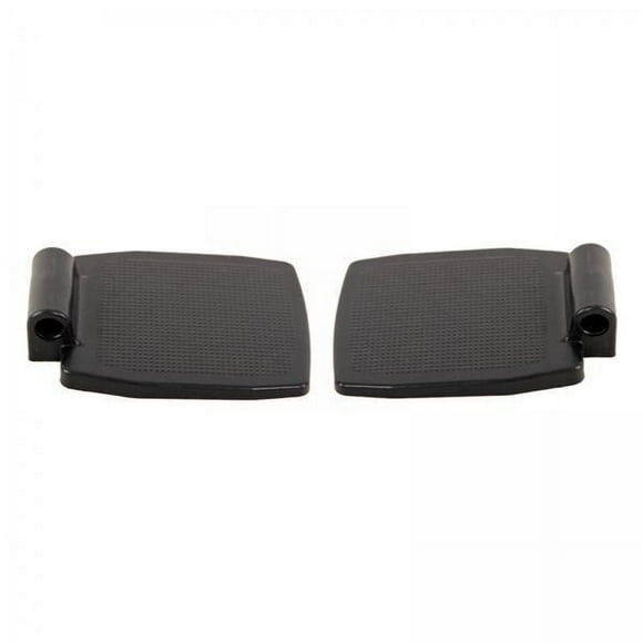 Reposapiés para silla de ruedas,Reposapiés para silla de ruedas Reposapiés de aluminio Estándar,Sillas de ruedas 1 par 1,9 cm 2 cm 2,2 cm Presillas para el talón,Resistente espacio entre
