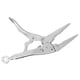 thumbnail image 2 of Long Needle Locking Pliers Galvanized Stainless Steel Tooth shaped Jaw 500N 37mm, 2 of 5