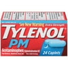 3 Pk Tylenol PM X-Strength Pain Relief/Nighttime Sleep Aid 24 Tablets (72 Total)