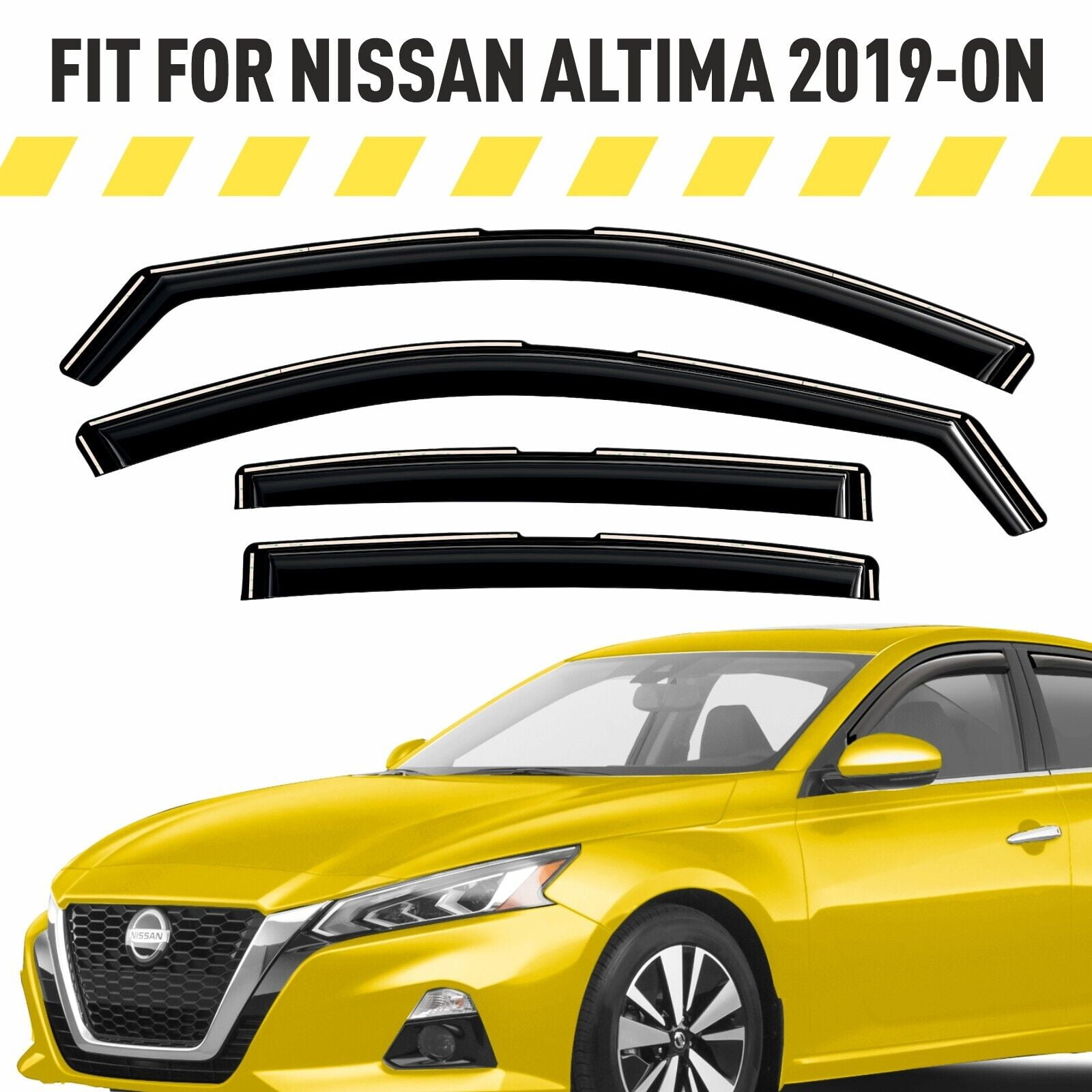 Nissan altima window deflectors online