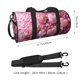 thumbnail image 2 of Fotbe Pink Glitter Heart Candy Bolsa Deportiva de Lona Plegable con Estampado, Bolsa de Gimnasio con Bolsillo Seco/Húmedo, Bolsa de Viaje Ultraligera de Gran Capacidad, 2 of 6