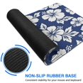 thumbnail image 6 of Long Mouse Pads for Desk,Pioneer Flower Floral Print Pattern Desk Mats on Top Of Desks, Desk Mouse Pad Extra Large with 3mm Non-Slip Base and Stitched Edge for Gaming,Office,Work,Home 47.3"x23.6", 6 of 6
