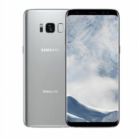 Restored Samsung Galaxy S8 64GB Verizon GSM Unlocked TMobile AT&T 4G LTE Silver (Refurbished)