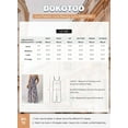 thumbnail image 4 of Women's Casual Loose Overalls Jumpsuits One Piece Sleeveless Printed Wide Leg Long Pant Rompers With Pockets, 4 of 4