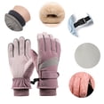 thumbnail image 3 of Waterproof & Windproof Winter, Touchscreen Thermal Gloves for Cold Weather, Ski Snowboard Work Gloves with, 3 of 5