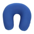 thumbnail image 1 of Almohada de viaje con soporte para la cabeza, suave y ergonómica, de espuma viscoelástica, ideal para el cuello. Azul, 1 of 9
