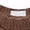 Coffee, variant on Women's Clothing Casual Oversized Pullover Sweaters Trendy Back to School Cozy Sweater With Decorative Side Panels For Wear Open Knit Design And Round Neckline All Seasons Pair Jeans