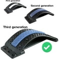 thumbnail image 3 of Back Stretcher Lumbar Support with Magnetic Acupressure Points,Lower Back Pain Relief Massage for for Back Pain, Herniated Disc, Sciatica, Scoliosis, 3 of 8