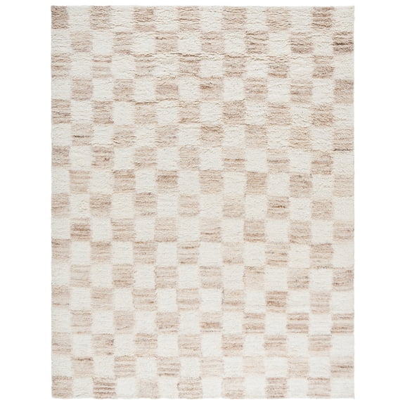 SAFAVIEH Vermont Louise Abstract Area Rug, Beige/Ivory, 8' x 10'