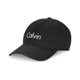 thumbnail image 1 of Calvin Klein - Gorra de béisbol de sarga para hombre, color negro, talla única, 1 of 1