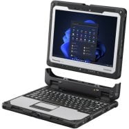 Fully Rugged 12" Panasonic TOUGHBOOK CF-33, Intel i5-6300U, 512GB SSD, 8GB RAM, Win11, WiFi, Bluetooth, Serial Port, Dual-Touchscreen, Dual-Battery, Dual-Camera, Ultra-Bright Display, 1-Yr Warranty