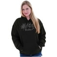 thumbnail image 3 of New York NYC Brooklyn Camouflage Hoodie Sweatshirt Women Men Brisco Brands L, 3 of 6