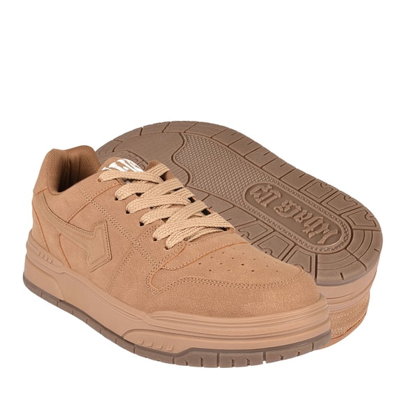 TENIS CASUALES HOMBRE SIMIPIEL BEIGE