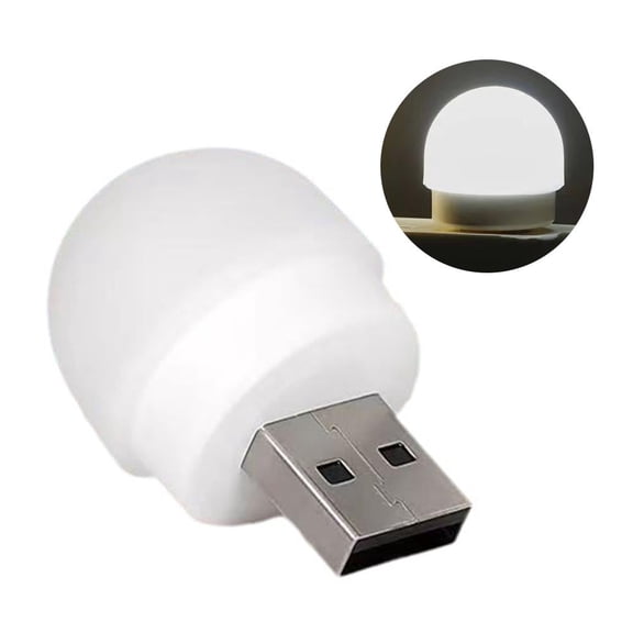 Mini USB Night Light LED Reading Light Eye Protection Portable Computer Mobile Charging LED Lamp Small Light Bulb Power Reading Y4X2