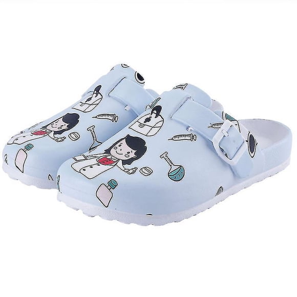 Medical Shoes Women's Nurse Slippers Eva Lab Doctor Clogs Slip Resistant Nurse Clogs Surgical Shoes Dentist Work Slippers