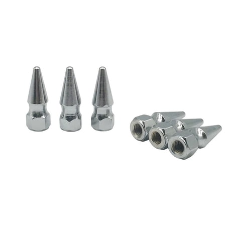 JDM Style M6X1.0 M8X1.25 Chrome Spikes Bolts Spiked Valve Cover Engine ...