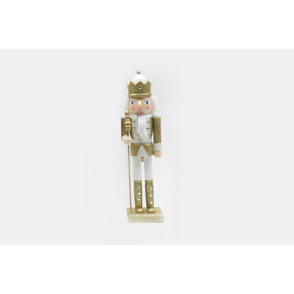 Wooden Winter King Nutcracker Wizardi F07M6-12B