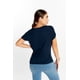 thumbnail image 3 of Blusa Con Detalle Encaje Dama Marino Mundo Terra 026162, 3 of 3