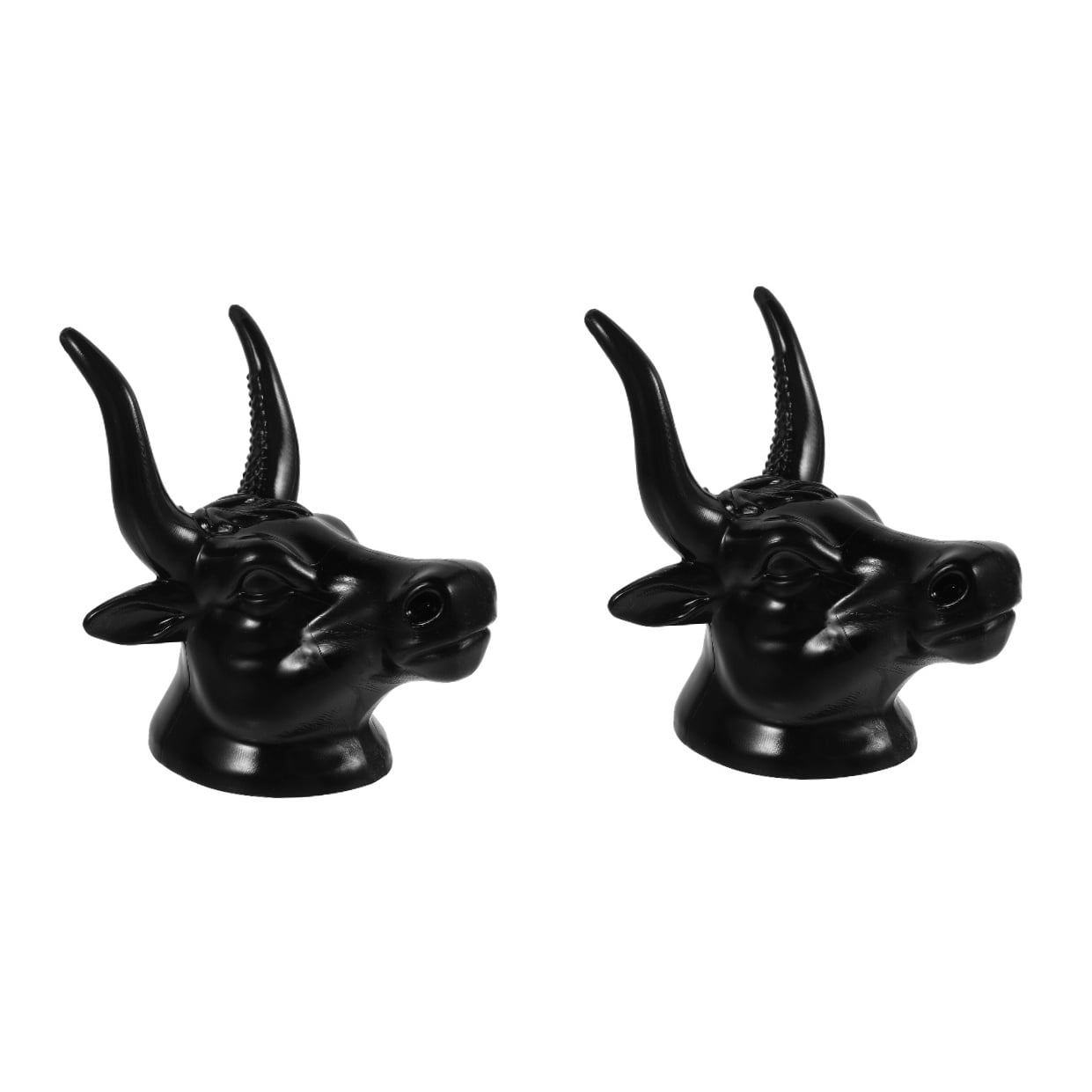 2pcs Guitar Wall Mount Guitar Holder Bull Shape Self-locking Ukulele Guitar Stand Wall Holder