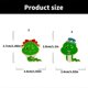 thumbnail image 3 of Elegant Charm Snake Brooch Pin Vibranting Color Special Gifts Decoration Portable for Animal Lovers and Trendsetters, 3 of 4