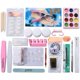 thumbnail image 2 of DIY Nail Art Set Acrylic Powder Nail Tips Nail Art Tools Kit for Home Nail Salon, 2 of 5