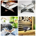 thumbnail image 4 of erfcxs Acrylic Book Stand Open Book Display Stand Home Decoration Book Holder Reading Holder For Picture Display Black, 4 of 4