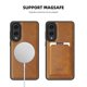 thumbnail image 3 of For Samsung Galaxy S25 Edge Magnetic Case With Detachable Card Holder Tpu + Pu Leather Phone Back Cover, 3 of 5