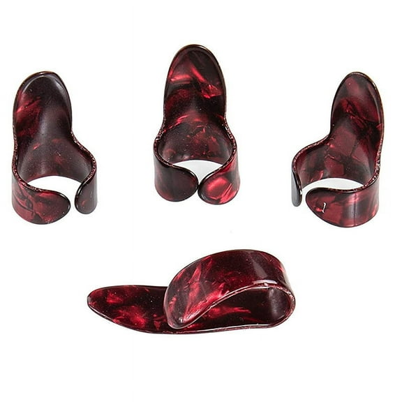 4* Right finger pick-red