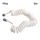 thumbnail image 4 of Pipe Hose Spiral Design Spring Hose Space-saving Anti-stretch Bidet Sprayer Explosion-proof For Sink Shower Head, 4 of 11